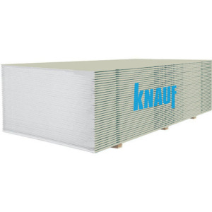 Гіпсокартон “Knauf” Стіновий 12,5*1200*2500 - Фото