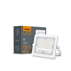 Прож. LED  20 Вт 5000K 220V White VIDEX - Фото