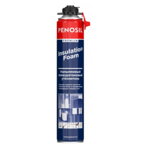 Піна утеплююча поліуретанова розпилювальна PENOSIL Insulation Foam 810ml - Фото