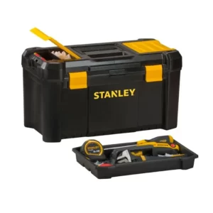 Ящик для інструментів STANLEY : 16″ пластмасовий, комірки в кришці, 200 х 195 х 410 мм  STST1-75517 - Фото