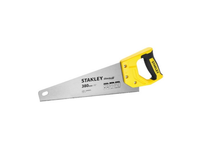 Ножівка по дереву STANLEY “SHARPCUT” : L=380 мм,  11 зубів/1″ STHT2036 9-1 - Фото