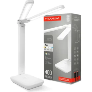 Лампа настільна з акумулятором LED 7 W 2700-6000K  VL-TF010W TITANUM - Фото