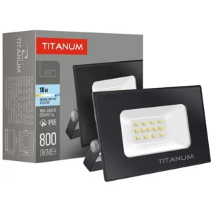 Прож. LED  10 Вт 6000K TLF106 220V TITANUM - Фото